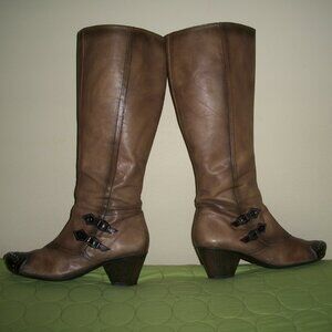 Hispanitas Vintage 2010 Tan/Brown Leather  Boots